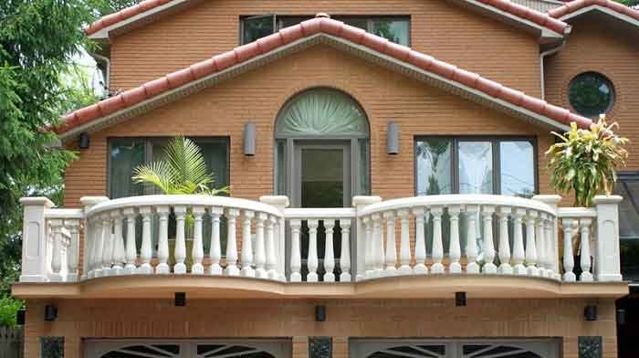 concrete balcony railing designs