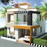 duplex-house-front-elevation