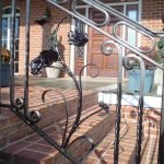 floral-house-front-steel-balcony-railing
