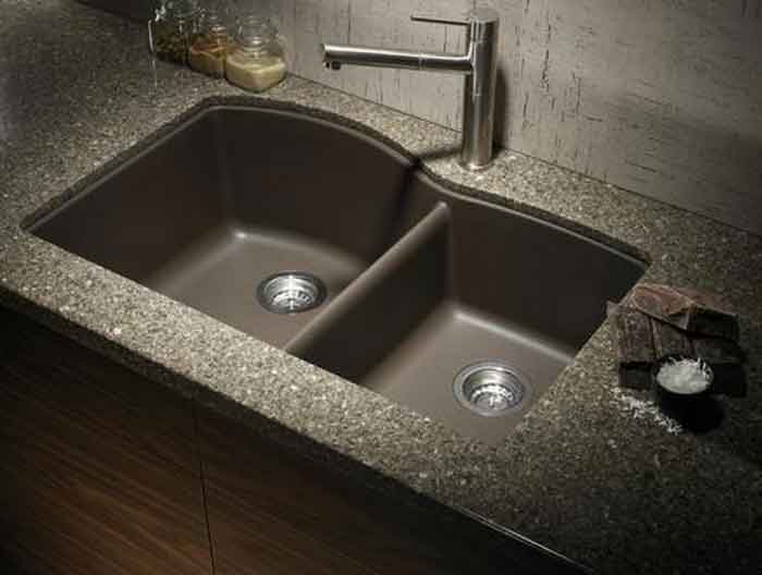 granite kitchen sink design