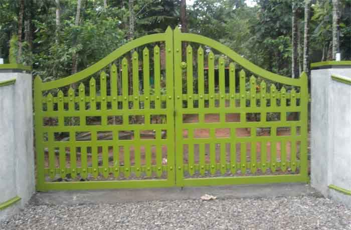 green main iron gate colour combination