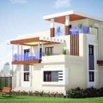 pillar-style-modern-house-single-floor-front-design