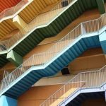 snake-pattern-steel-railing