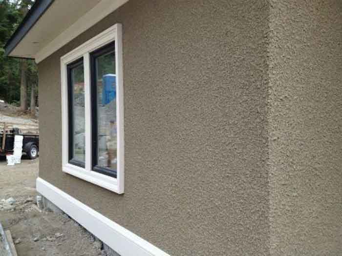 stucco exterior texture paint design ideas