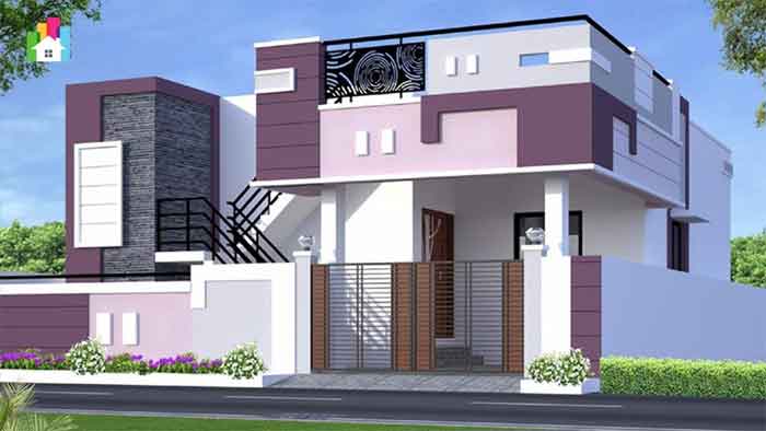 traditional small house elevation design