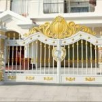 yellow-white-main-iron-gate