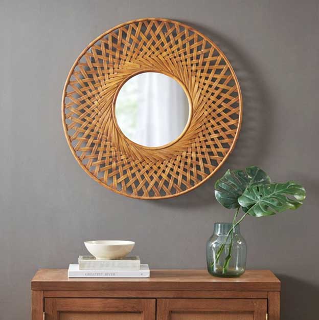 Bamboo Mirrors and Forest Green 