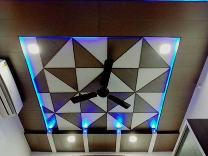 new paneled false ceiling