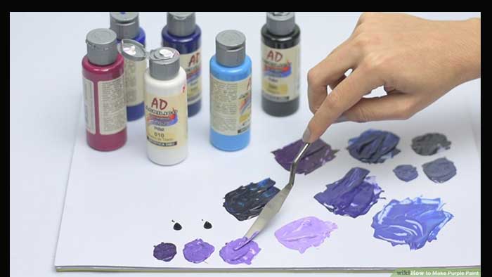 How to Make Purple Colour