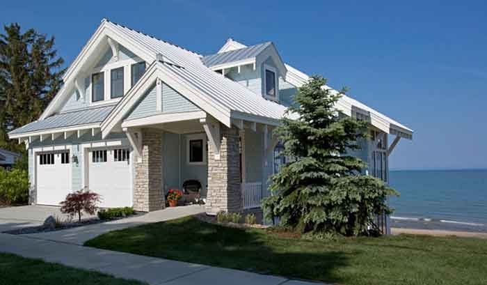 beach side bungalow design