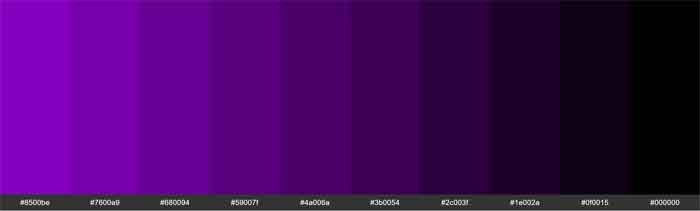 dark violet colour