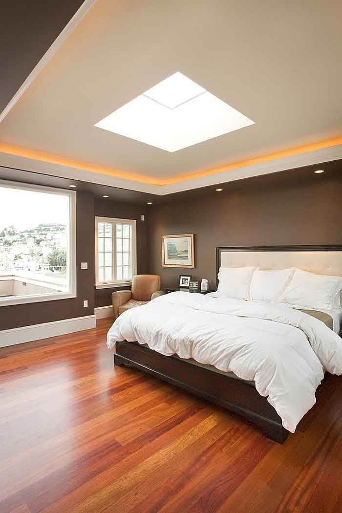 False ceiling design with skylight