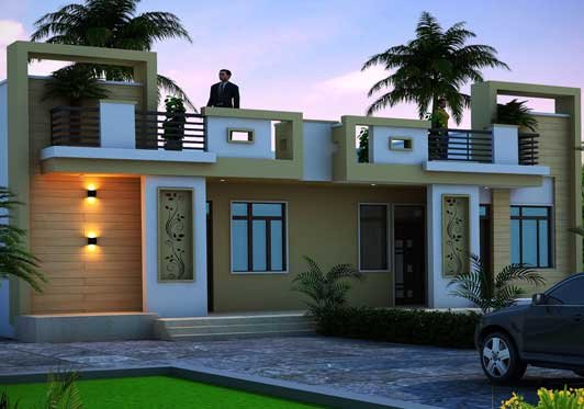 Ground Floor House Front Elevation Designs