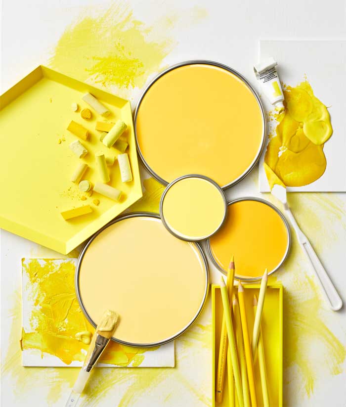 how to make cool yellow tone colour