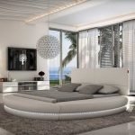 Contemporary-Round-Bed