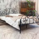 Iron Double Bed Design