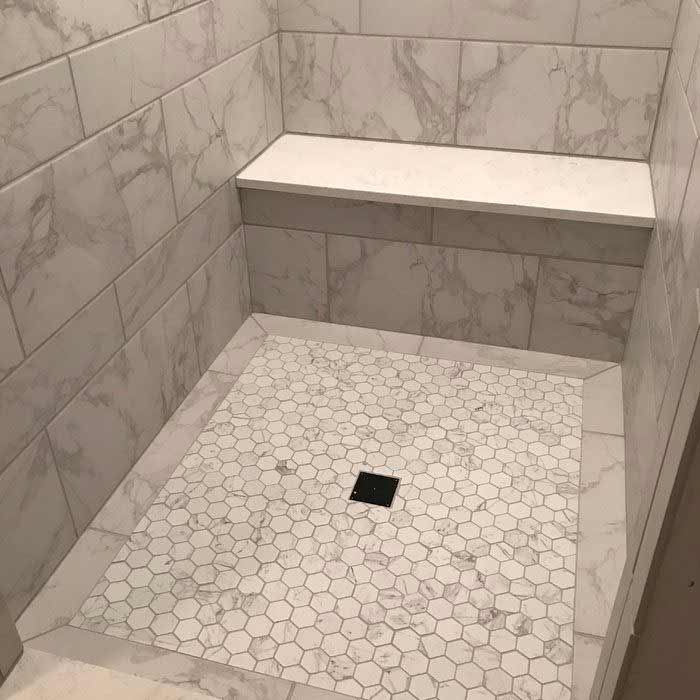 Mosaic 2x2 Floor Tiles