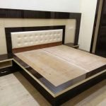Plywood Double Bed Design