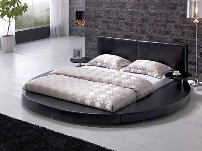 Round Platform Bed