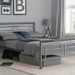 Stainless Steel Double Bed Design