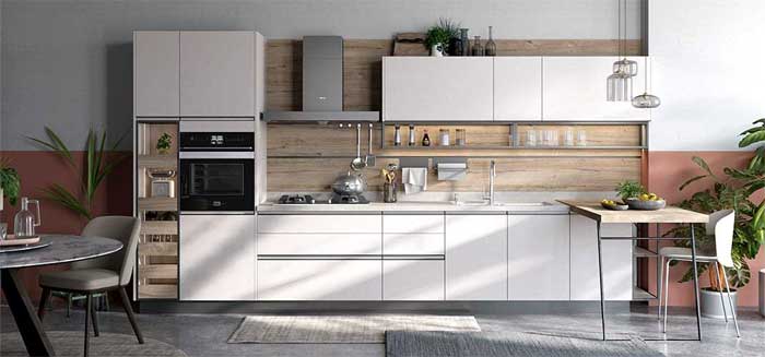 The one-wall kitchen