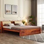 Wooden Double Bed Design