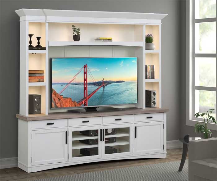Hutch tv stand wooden designs