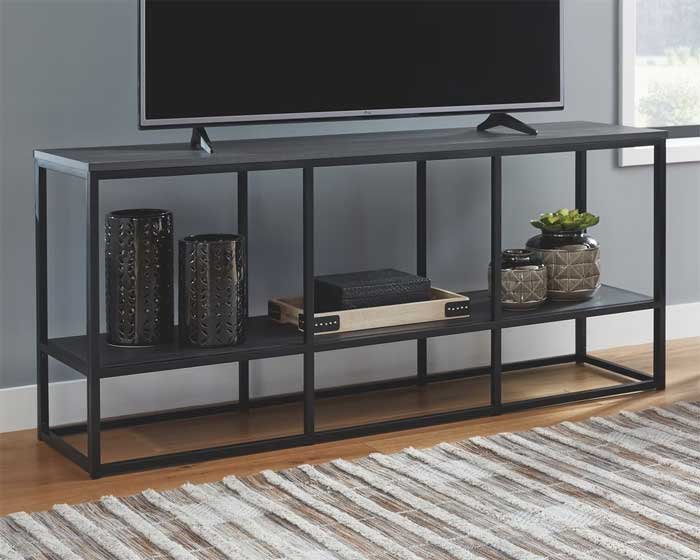 metal tv stand design