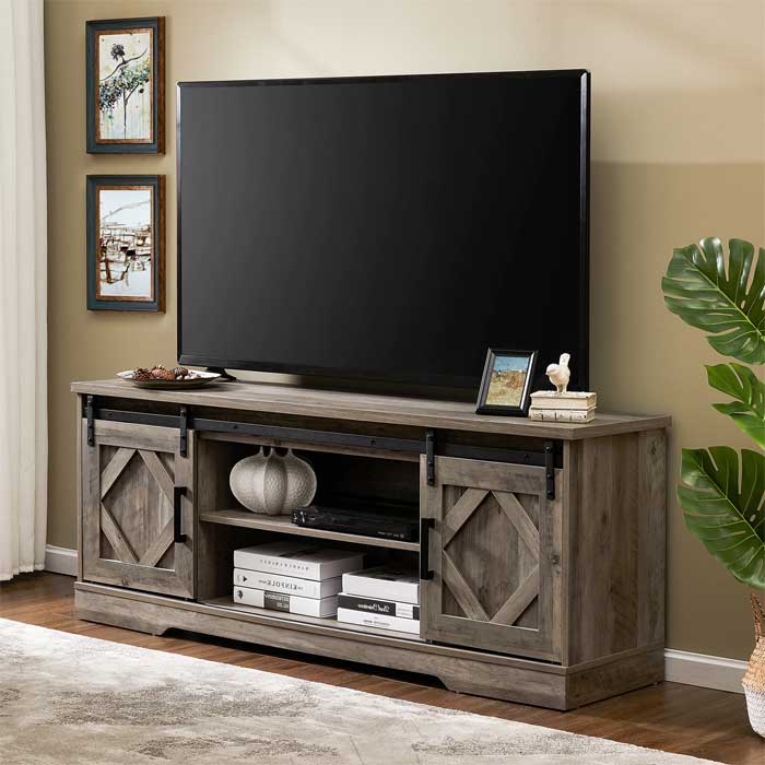 rustic tv stand design for home