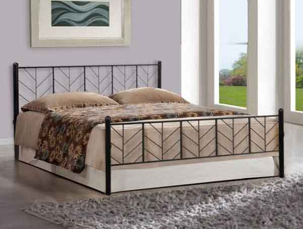vein pattern metal bed design