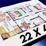 22 feet by 45 feet house plan