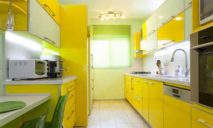 yellow color for kitchen