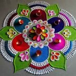 bright-dasara-rangoli-design