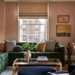 brown-green-colour-combination-for-hall