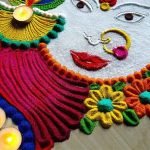 durga-ashtami-rangoli-design
