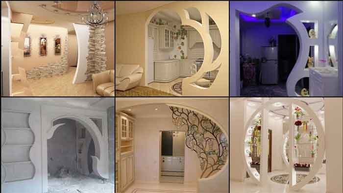 elegant pop arch design for indian hall