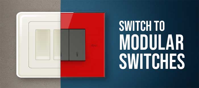 Modular switches brands in India