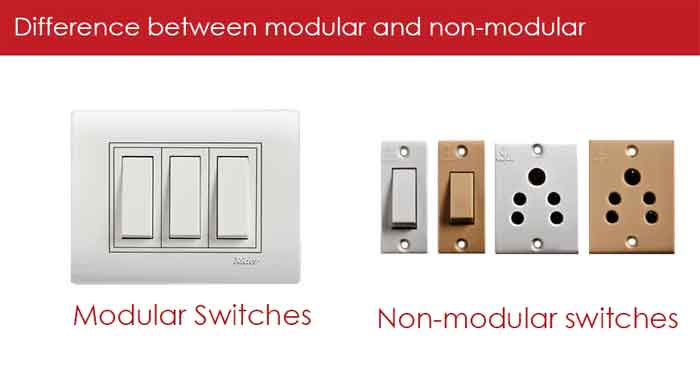 Modular vs Non Modular Switches India