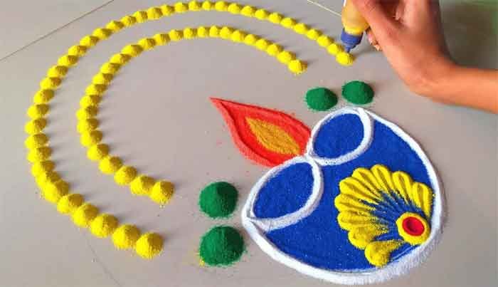 rangoli for dasara