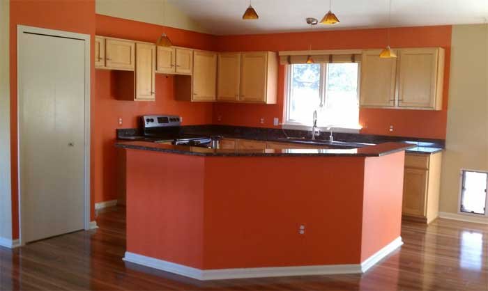 Kitchen red color vastu