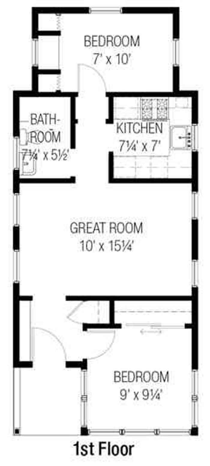 600 Sqft House Plan Designs For 1bhk