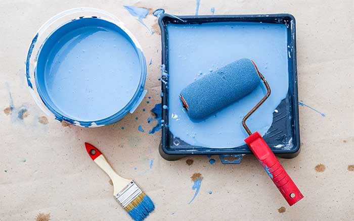 Water-based paint for painting