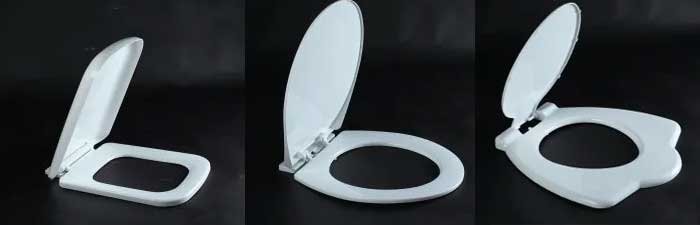 Wrap-Over Toilet Seats