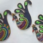beaded-peacock-rangoli-design