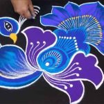 blue-peacock-beautiful-rangoli