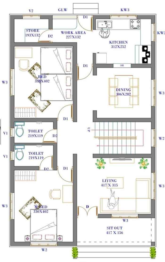 compact 750 sq ft house plan