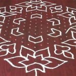 dotted-kolam-star-design