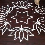 lotus-rangoli-with-dots