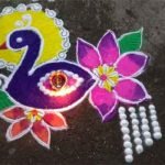 simple-diwali-peacock-rangoli-design