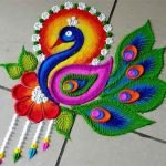simple-peacock-rangoli-design